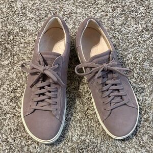 Women's Birkenstocks Size 41 faded purple sneakers worn twice!!! Like new.
